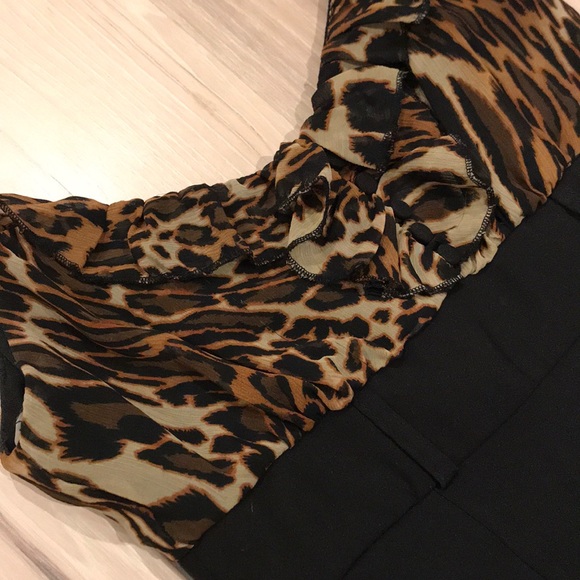 LEOPARD PRINT DRESS - Picture 2 of 4